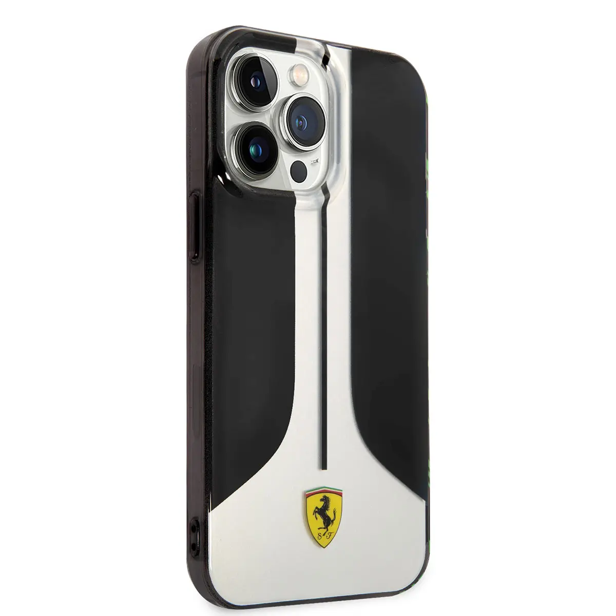 iPhone 14 Pro ve 14 Pro Max Ferrari 296 Çizgili Lisanslı Kılıf