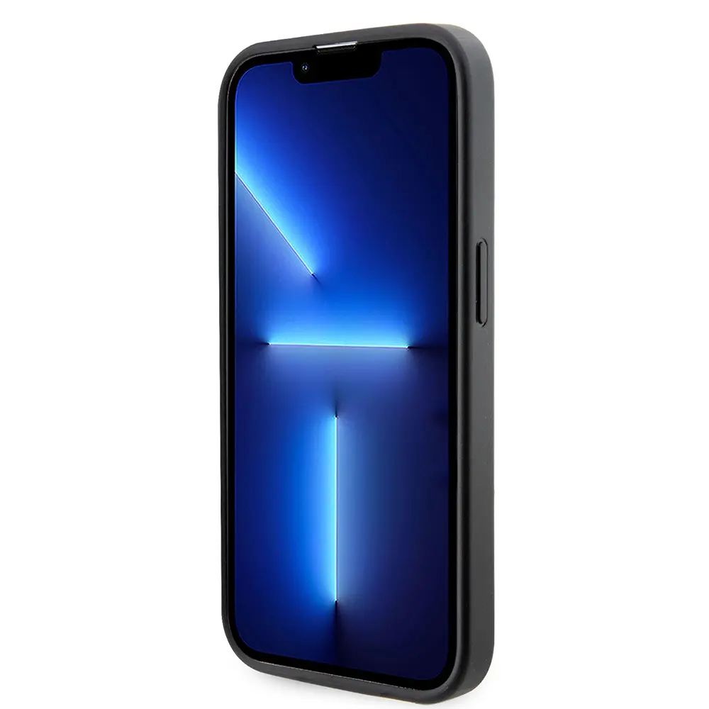 iPhone 14 Pro Max MagSafe Uyumlu Kartlıklı Kılıf - Guess 4G Çizgili