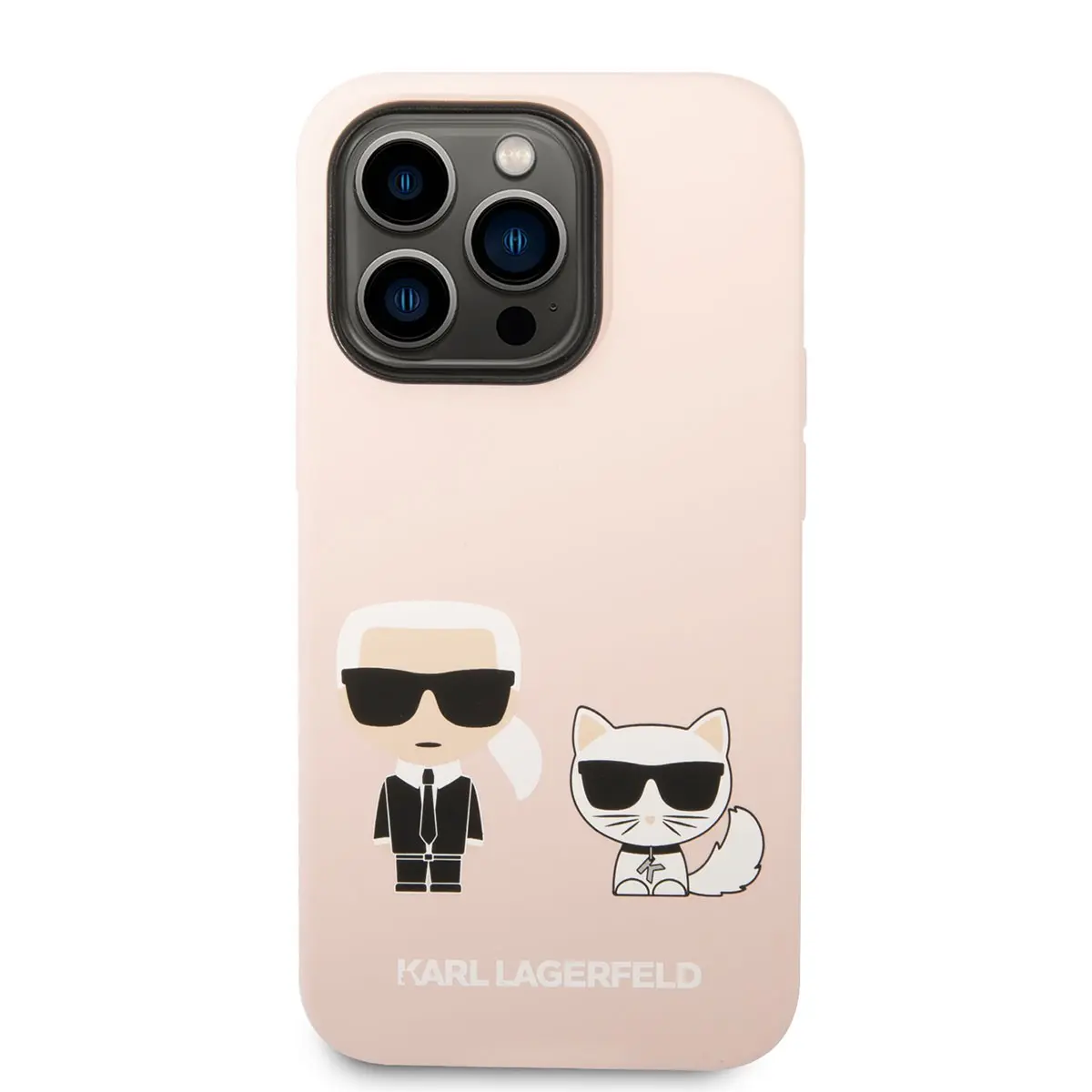 iPhone 14 Pro Max MagSafe Uyumlu Silikon Kılıf - Karl Lagerfeld K&C
