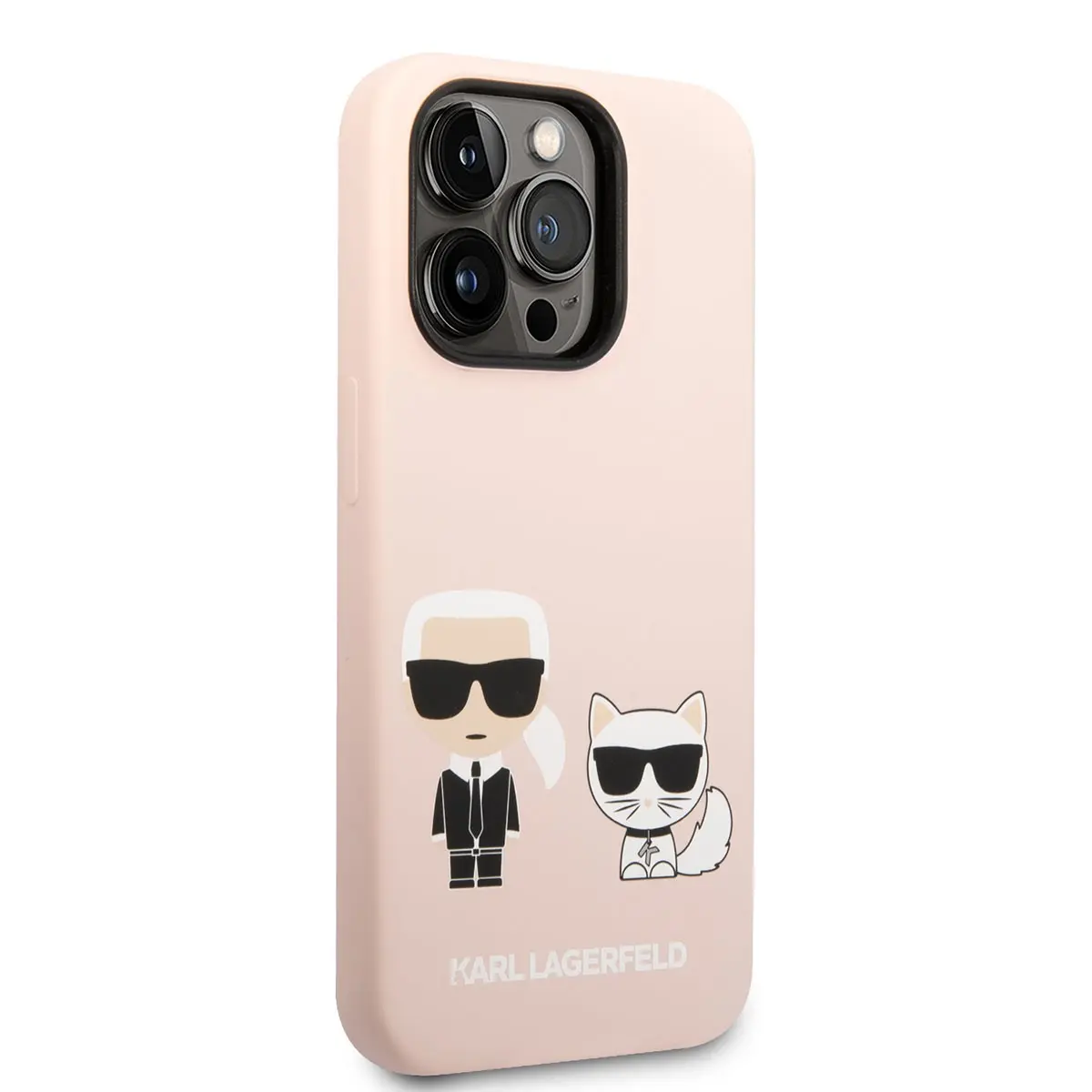 iPhone 14 Pro Max MagSafe Uyumlu Silikon Kılıf - Karl Lagerfeld K&C