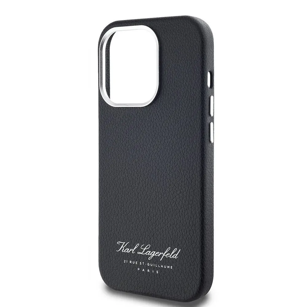 iPhone 14 Pro Max Kılıf KL Yazılı Hotel Kapak - Karl Lagerfeld
