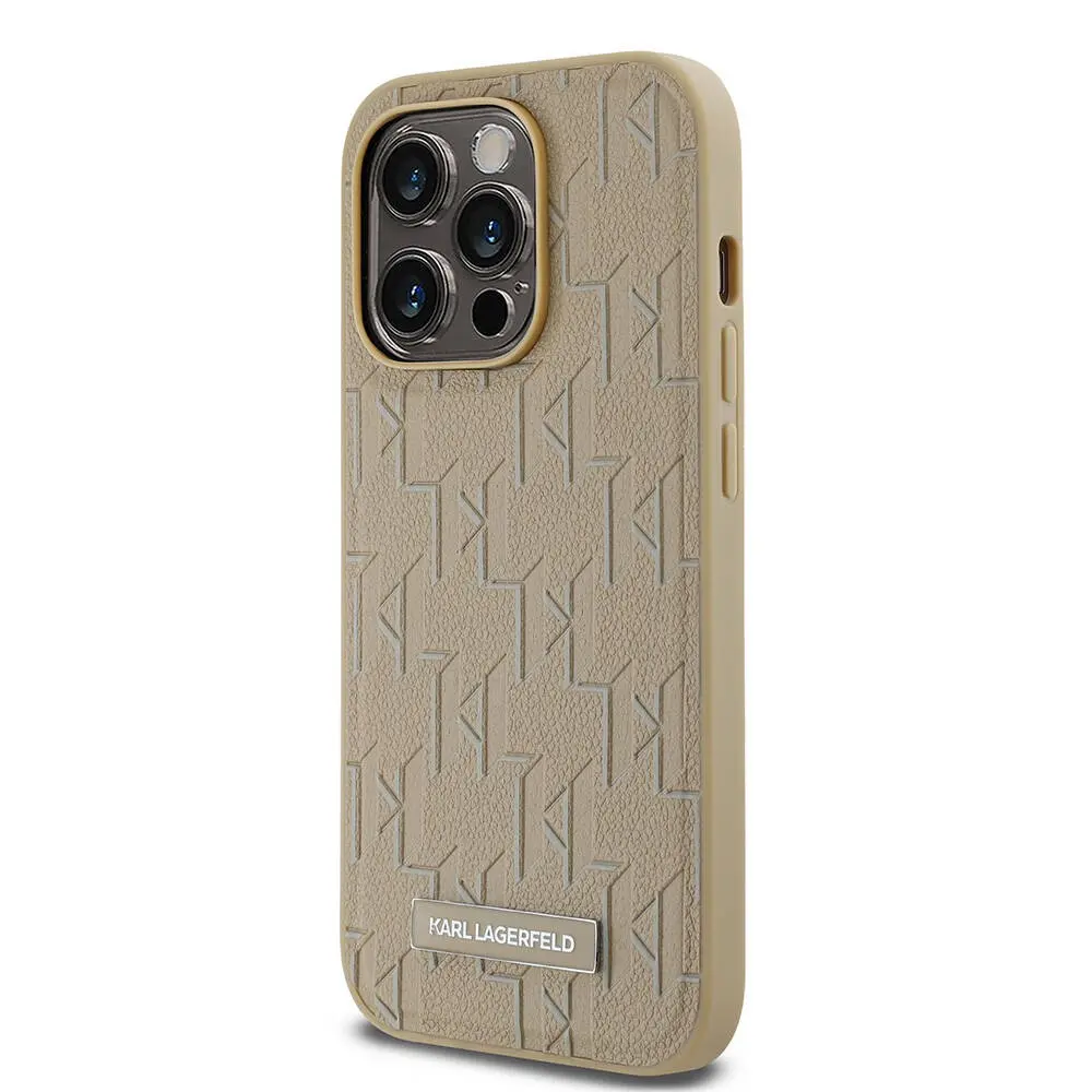 iPhone 14 Pro Max MagSafe Uyumlu Kılıf - Karl Lagerfeld KL Hot Stamp