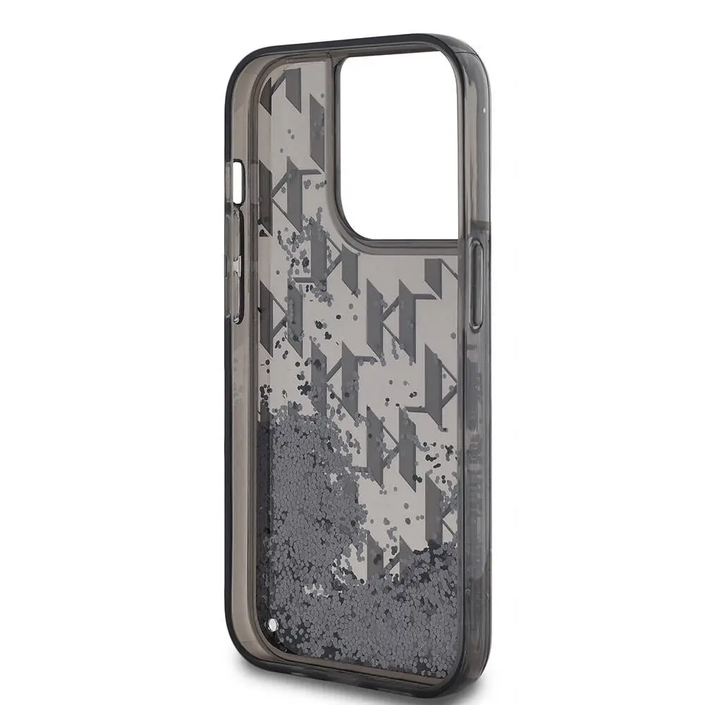 iPhone 14 Pro Max Simli KL Yazılı Monogram Kılıf - Karl Lagerfeld