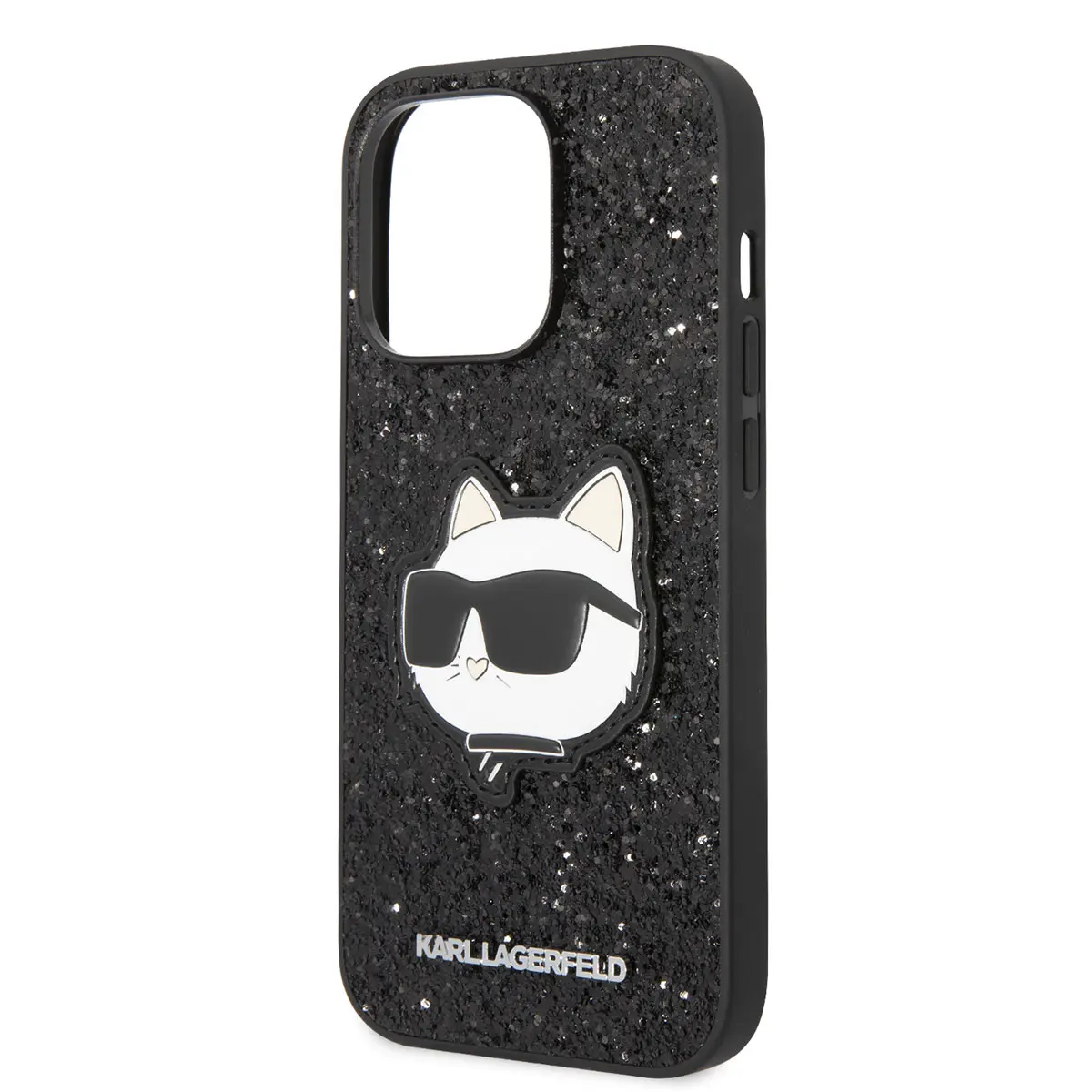 iPhone 14 Pro Max Taşlı Choupette Desenli Kılıf - Karl Lagerfeld