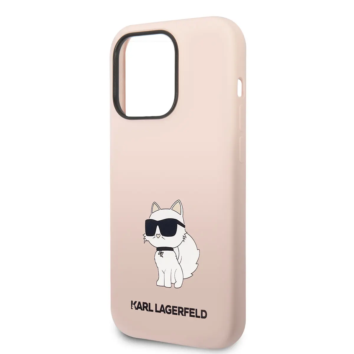 iPhone 14 Pro Max Silikon Kılıf, Choupette Dizayn - Karl Lagerfeld