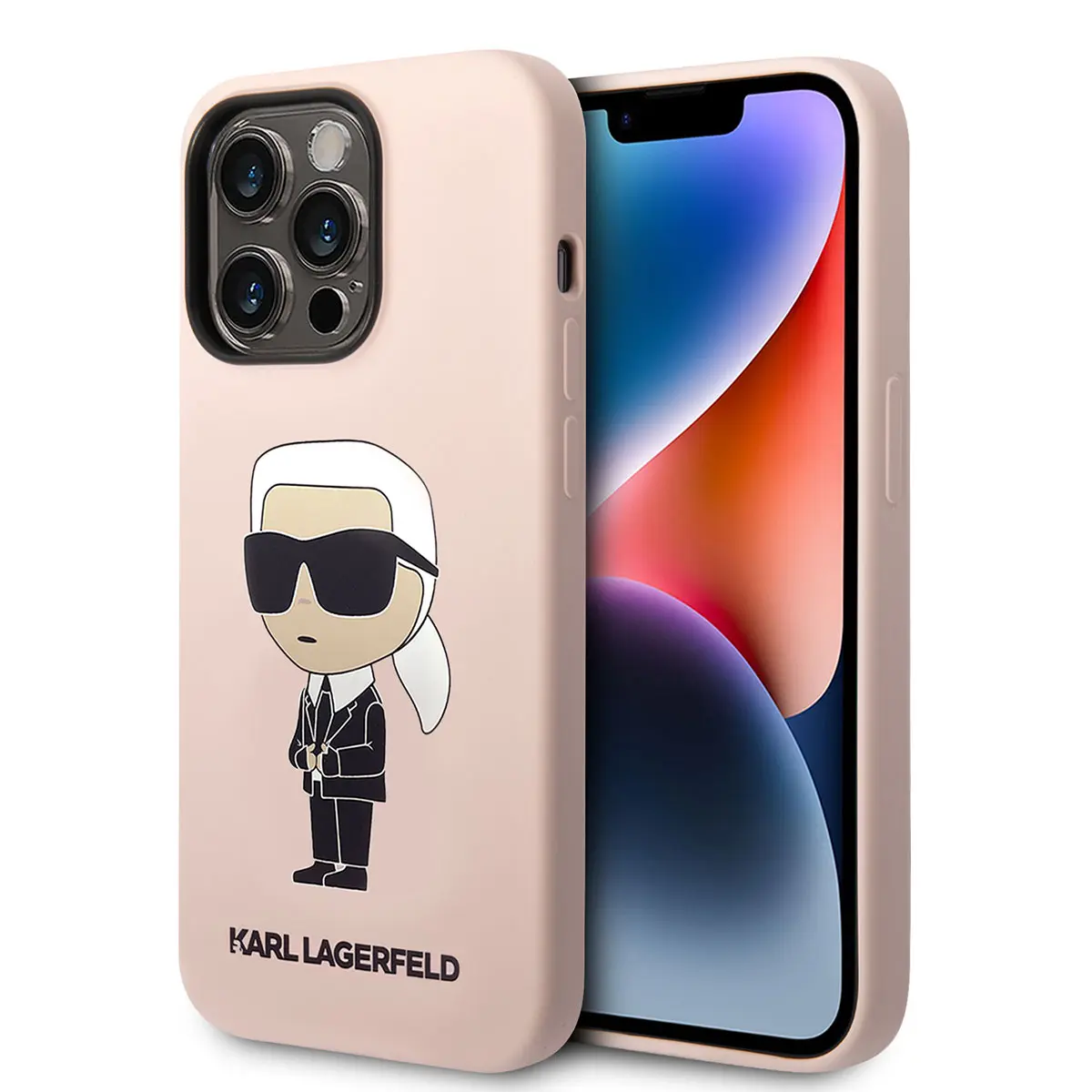 iPhone 14 Pro Max Silikon Kılıf - Karl Lagerfeld Karl Dizayn