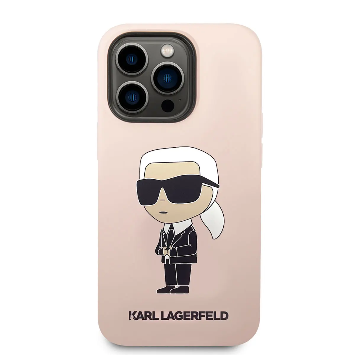 iPhone 14 Pro Max Silikon Kılıf - Karl Lagerfeld Karl Dizayn