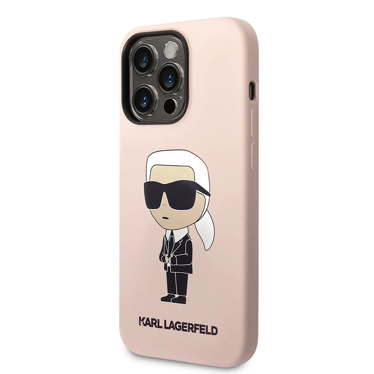 iPhone 14 Pro Max Silikon Kılıf - Karl Lagerfeld Karl Dizayn