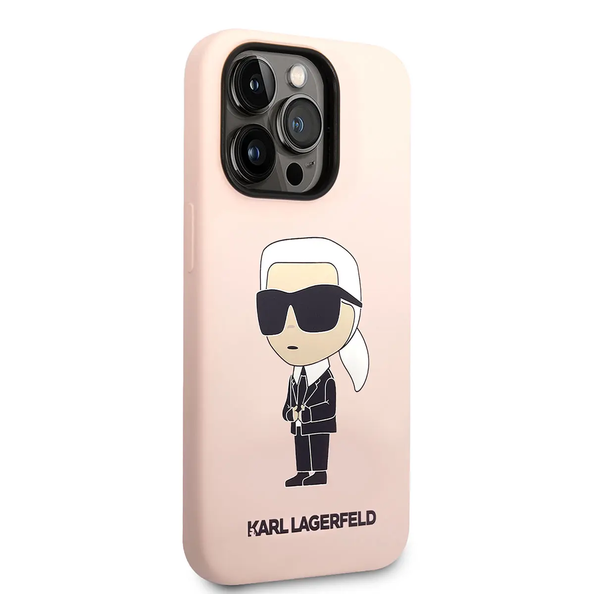 iPhone 14 Pro Max Silikon Kılıf - Karl Lagerfeld Karl Dizayn