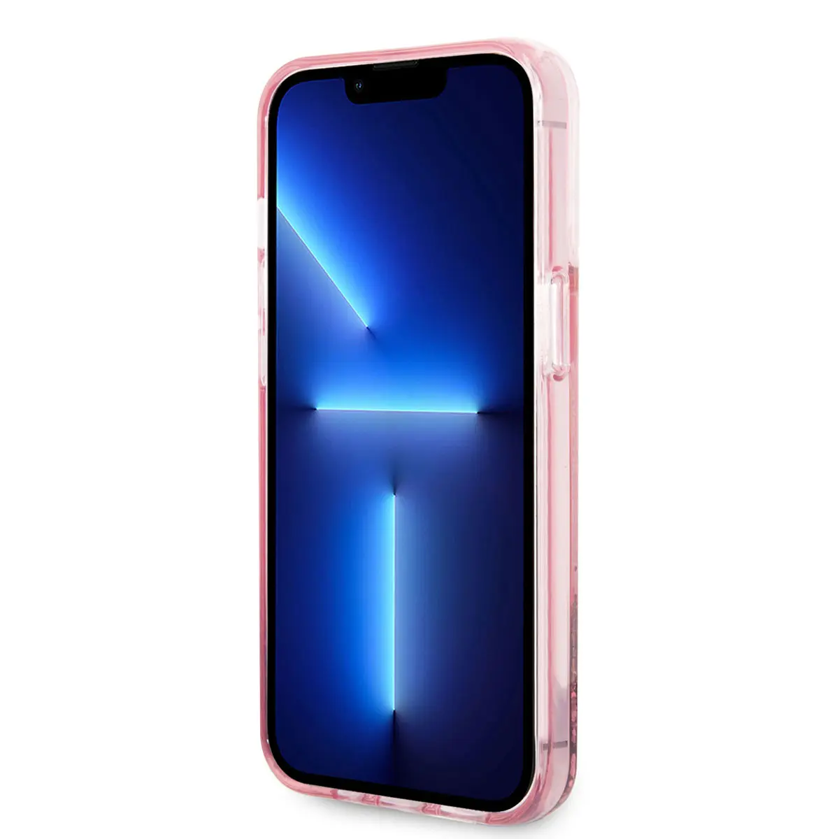 iPhone 14 Pro Max Sıvılı Simli Tasarım Kılıf - Karl Lagerfeld