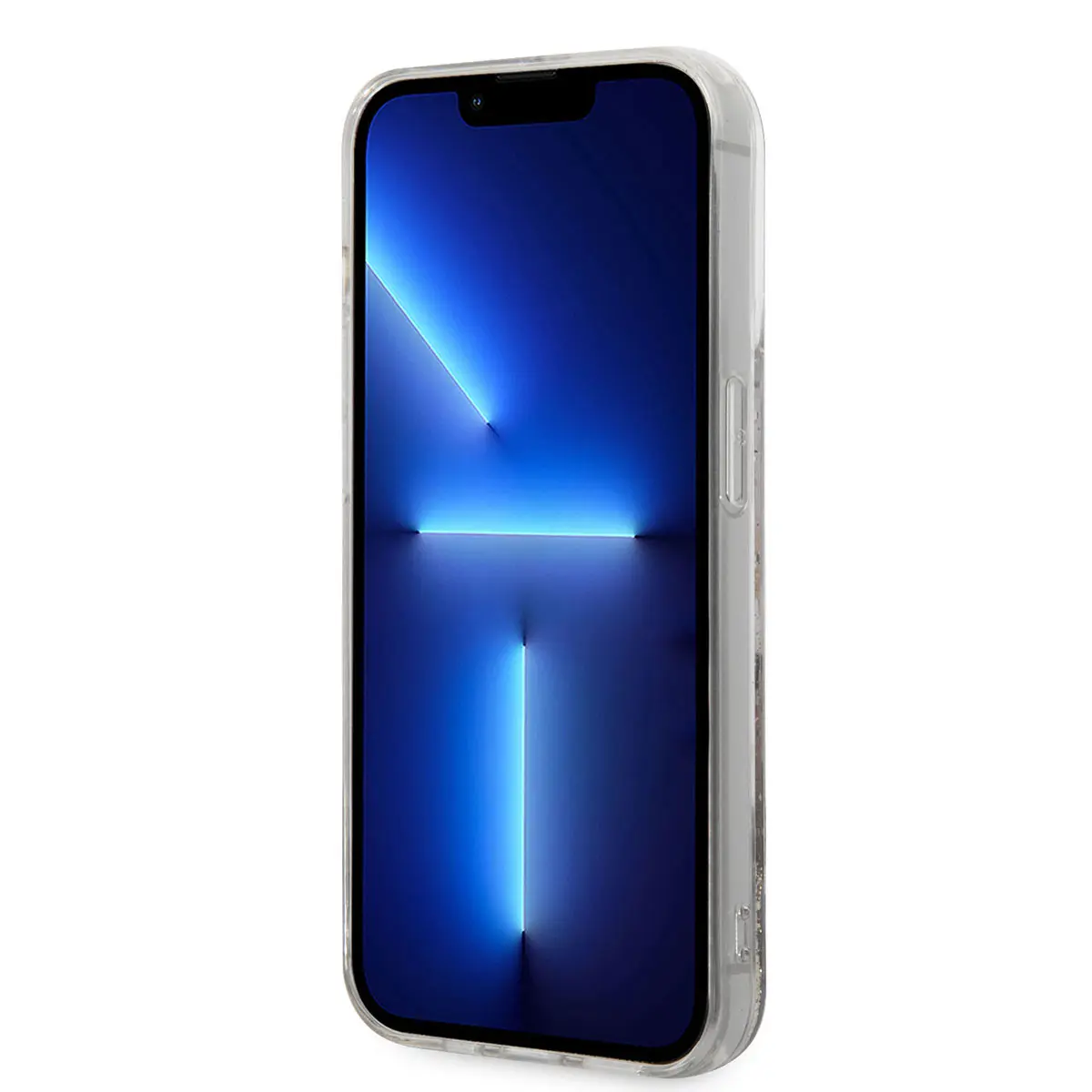 iPhone 14 Pro Max Sıvılı Simli Kılıf - Karl Lagerfeld K&C Head