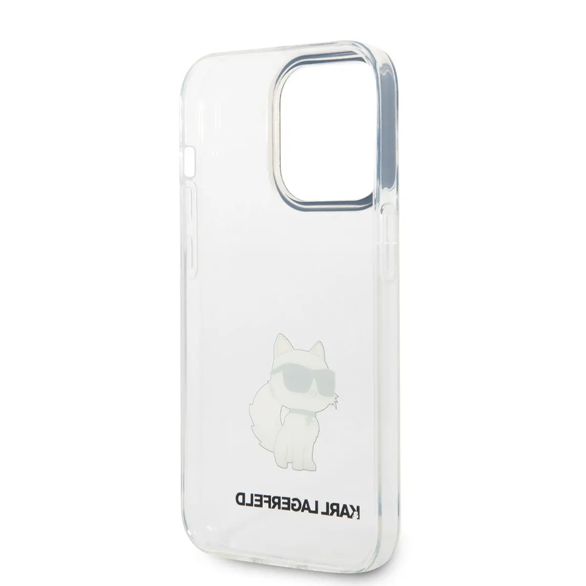 iPhone 14 Pro Max Şeffaf Kılıf, Choupette Desenli - Karl Lagerfeld
