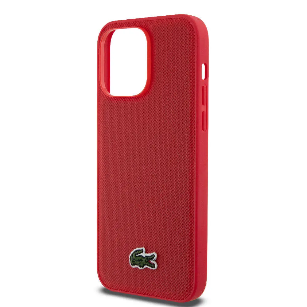 iPhone 14 Pro Max PU Pike Desenli Kılıf - Lacoste Lisanslı