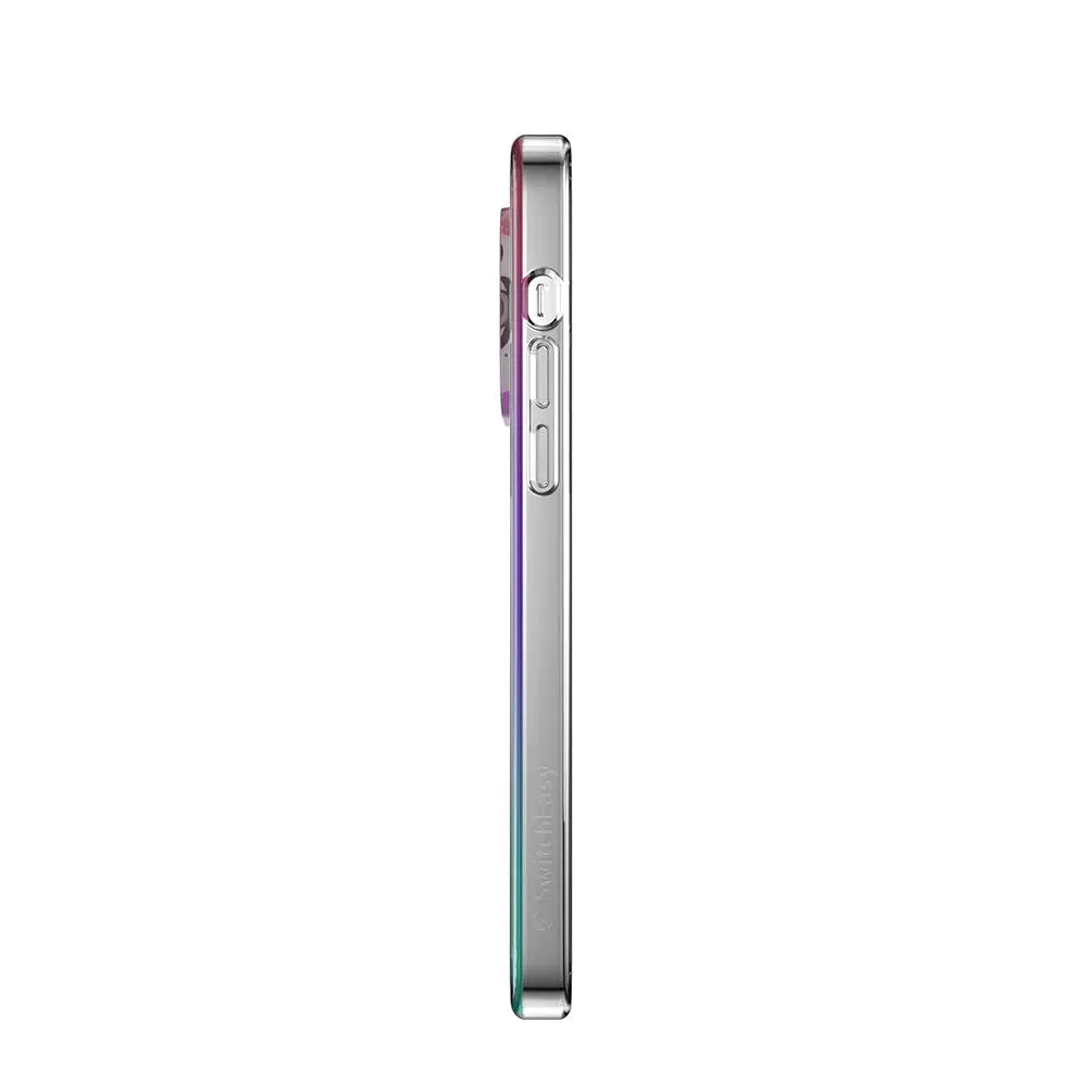 iPhone 14 Pro Max Şeffaf Renk Geçişli Kılıf - Switcheasy Crush Plus