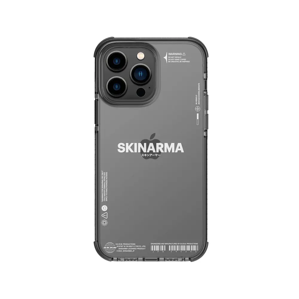 iPhone 14 Pro Max Şeffaf Airbag Tasarımlı Kılıf - Skinarma Iro