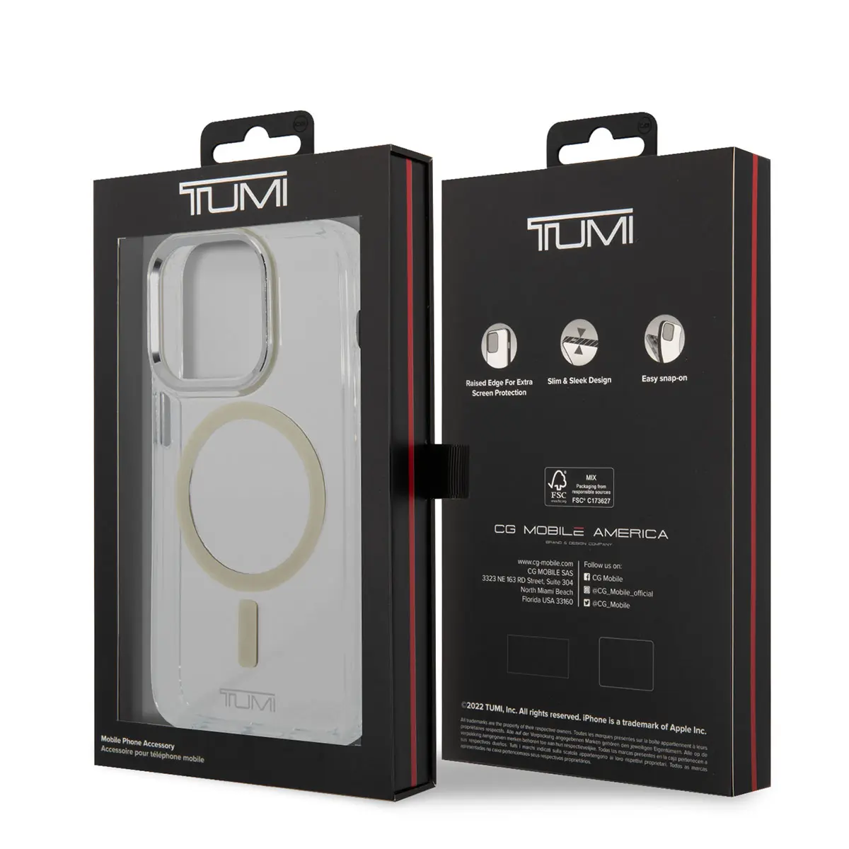 iPhone 14 Pro Max MagSafe Uyumlu Airbag Tasarımlı Kılıf - TUMI