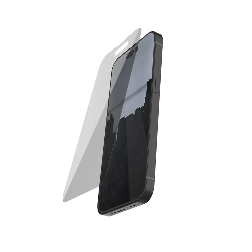 iPhone 14 Pro Max Hayalet Gizlilik Temperli Cam Ekran Koruyucu - Raptic