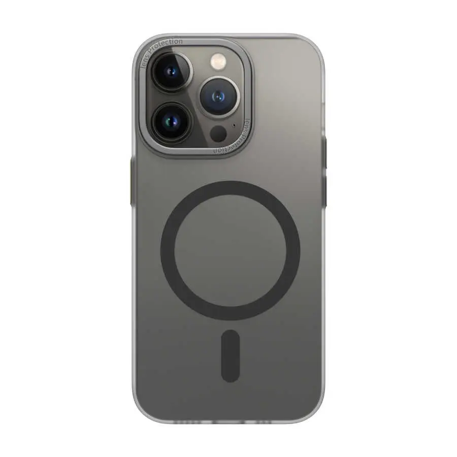 iPhone 14 Pro Max MagSafe Uyumlu Buzlu Sert PC Kapak - Wiwu Frosted Magnetic