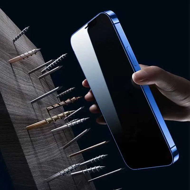 iPhone 14 Pro Max Gizlilik Filtreli Ekran Koruyucu - Wiwu iPrivacy HD