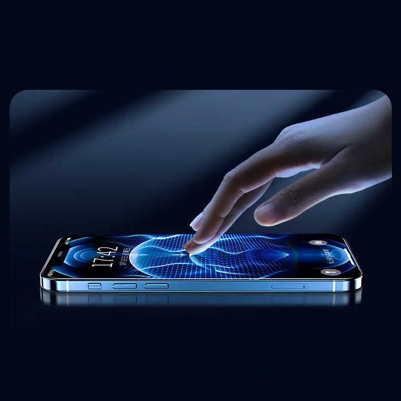 iPhone 14 Pro Max Gizlilik Filtreli Temperli Cam Ekran Koruyucu - Zore Rika