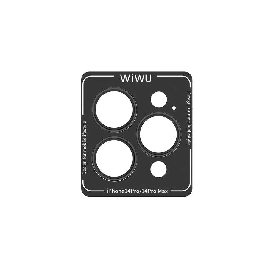 iPhone 14 Pro Metal Kamera Lens Koruyucu - Wiwu Lens Guard