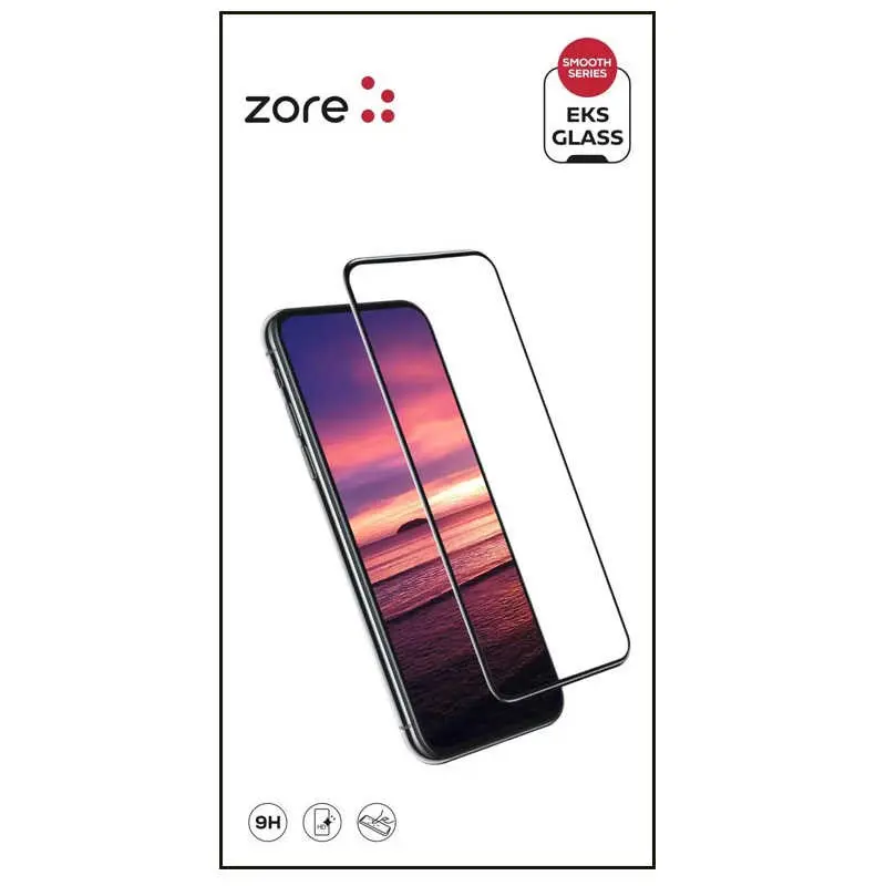 iPhone 14 Pro Tam Kaplama 9H Cam Ekran Koruyucu - Zore EKS