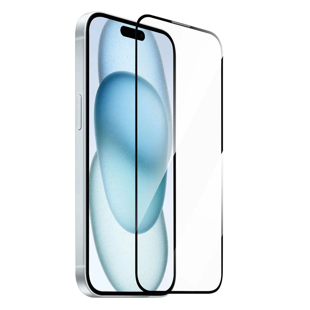 iPhone 15 Temperli Cam Ekran Koruyucu, 0.25 mm Ultra İnce - Wiwu GT-010