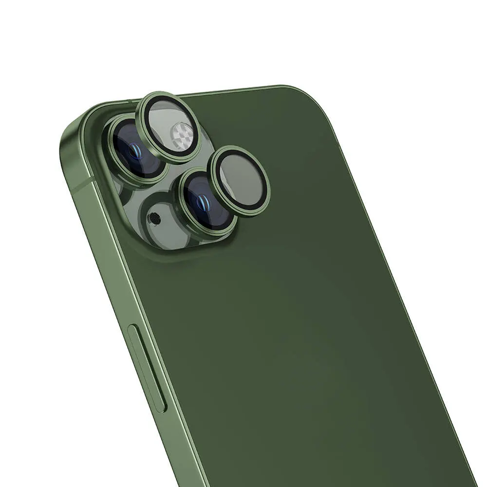 iPhone 15 Safir Kamera Lens Koruyucu, Parmak İzi Bırakmayan - Zore CL-15