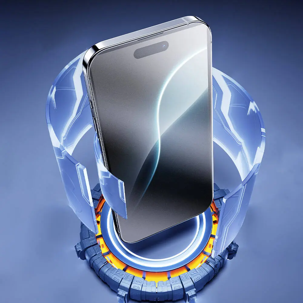 iPhone 15 Mat Oyun Ekran Koruyucu ve Uygulama Aparatı - Benks JoyTouch