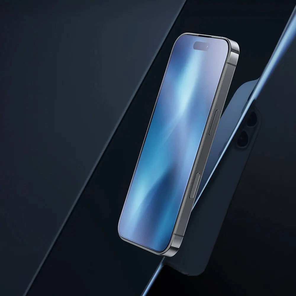 iPhone 15 Mat Oyun Ekran Koruyucu ve Uygulama Aparatı - Benks JoyTouch