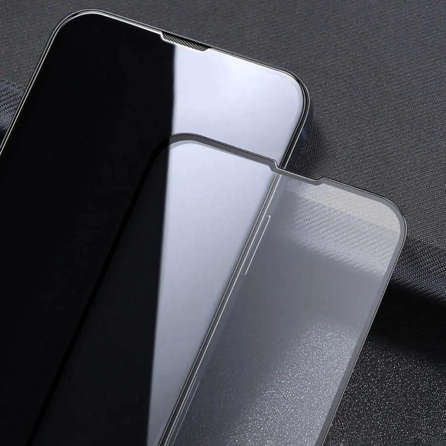 iPhone 15 Tam Kaplama 5D Cam Ekran Koruyucu - Davin