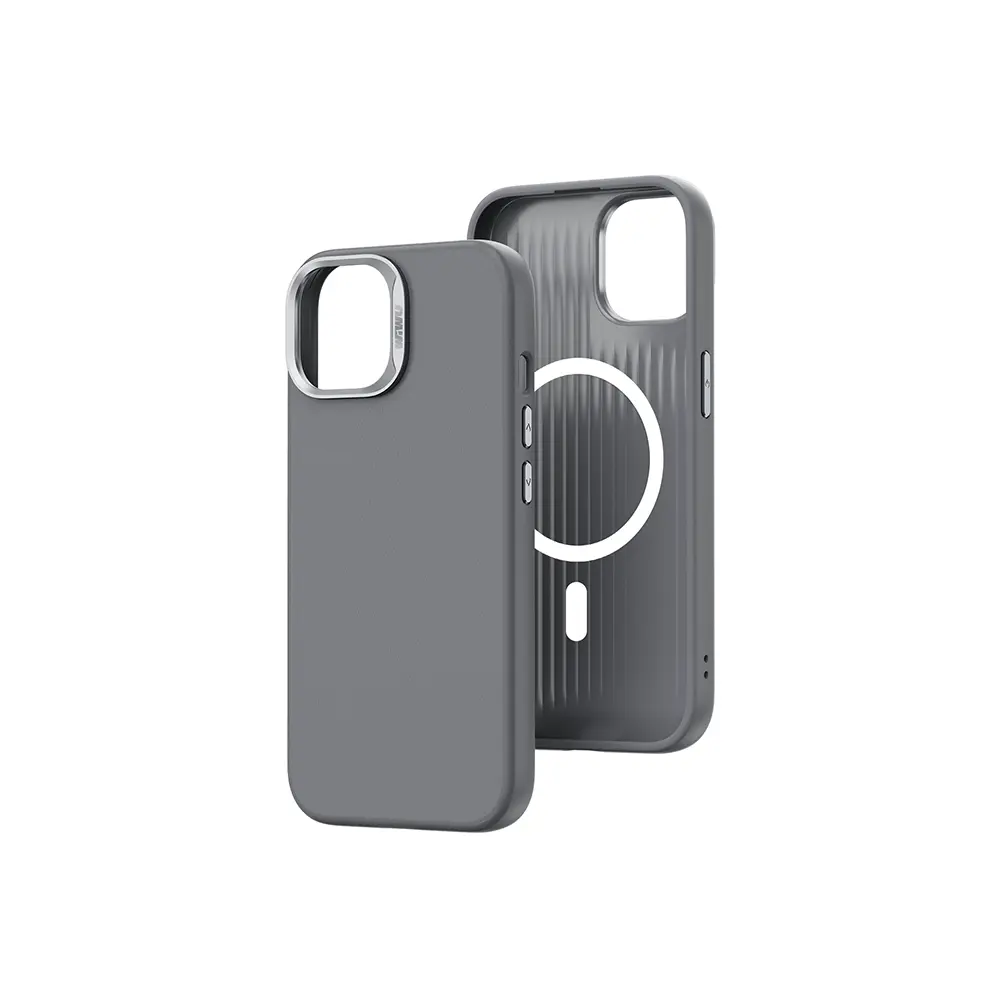 iPhone 15 MagSafe Uyumlu Vegan Deri Kılıf - Wiwu SP-019
