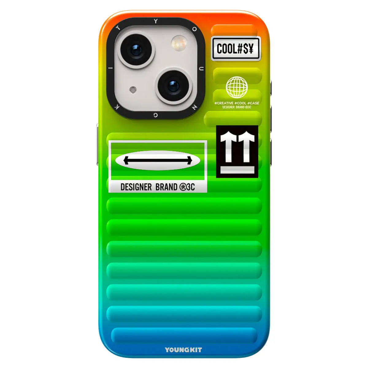 iPhone 15 Renk Geçişli Kılıf - YoungKit The Secret Color
