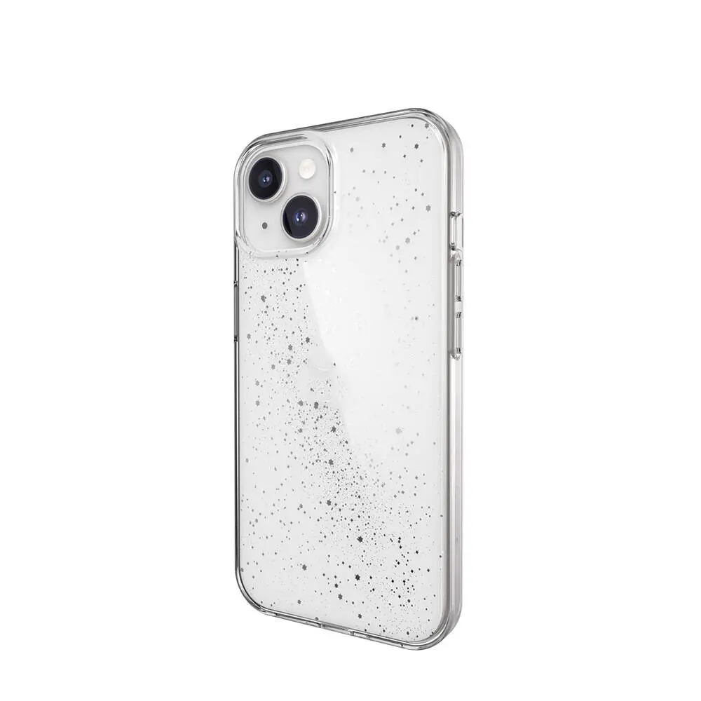 iPhone 15 Çift Katmanlı IMD Baskılı Şeffaf Kılıf - Switcheasy Cosmos Starlight