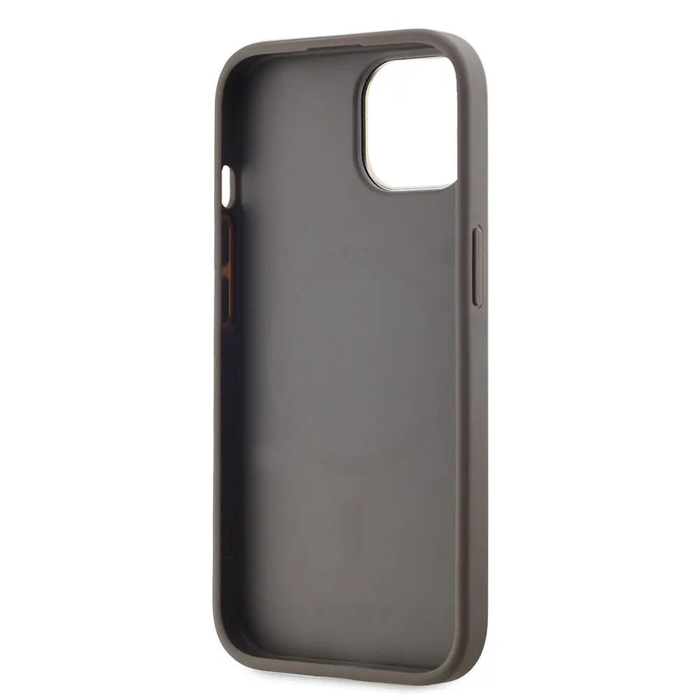 iPhone 15 MagSafe Uyumlu 3D Checkered Desenli Kılıf - DKNY