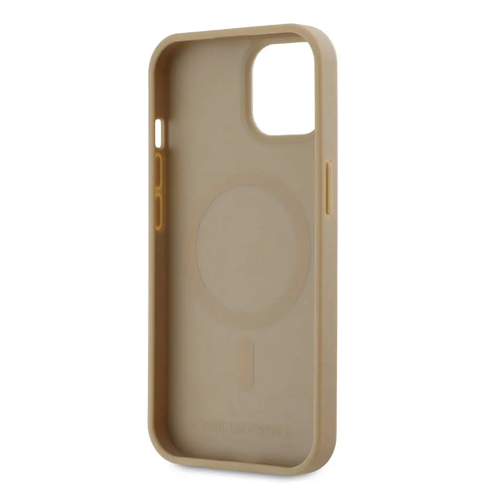 iPhone 15 MagSafe Uyumlu Kılıf - Karl Lagerfeld KL Hot Stamp