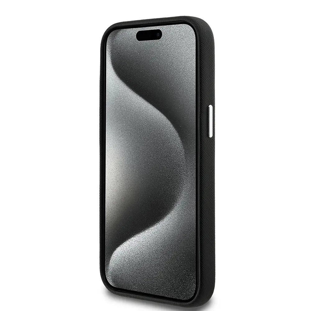 iPhone 15 Kılıf, Lisanslı K&C Heads Pin Tasarım - Karl Lagerfeld