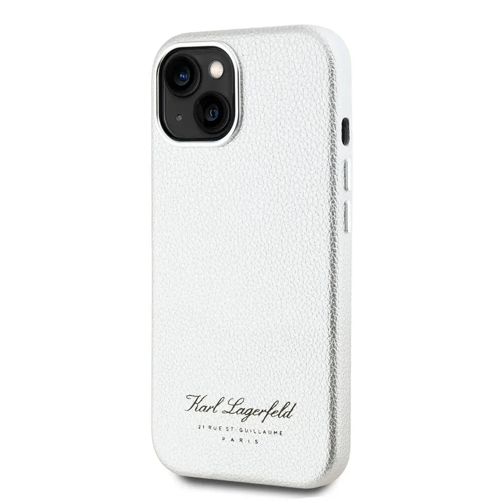 iPhone 15 Kılıf, Lisanslı KL Yazılı Hotel Kapak - Karl Lagerfeld
