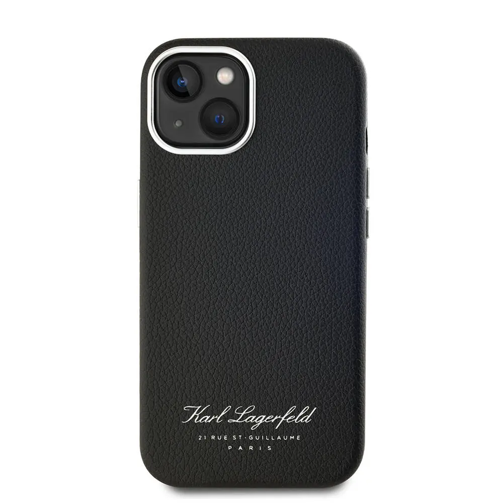 iPhone 15 Kılıf, Lisanslı KL Yazılı Hotel Kapak - Karl Lagerfeld