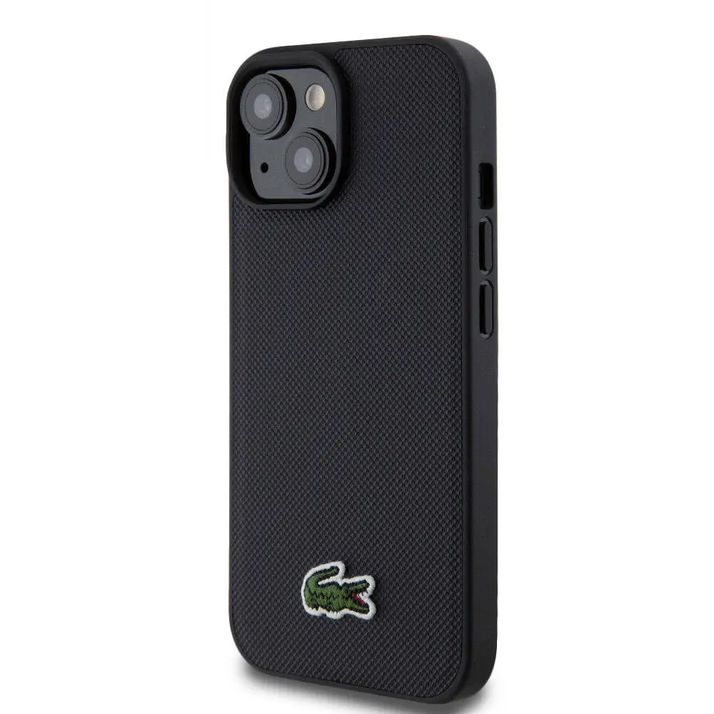 iPhone 15 PU Pike Desenli Lisanslı Kılıf - Lacoste