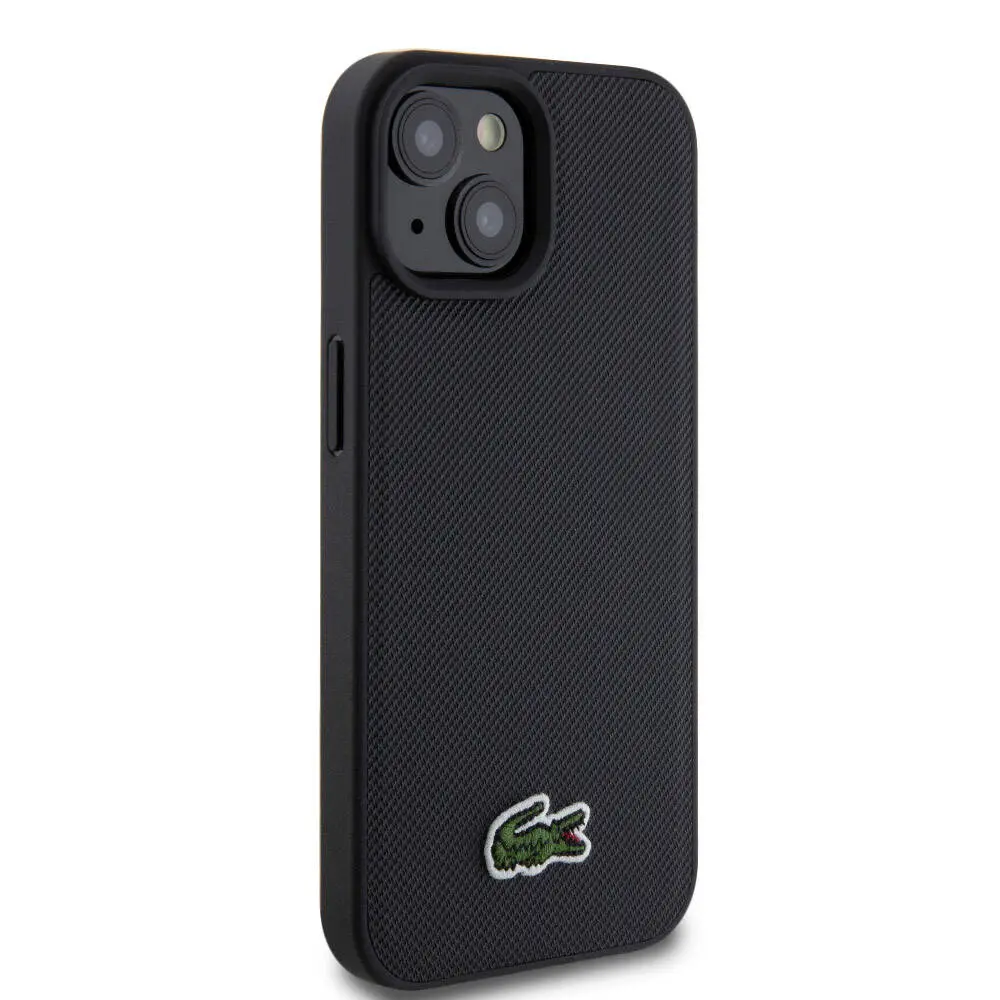 iPhone 15 PU Pike Desenli Lisanslı Kılıf - Lacoste