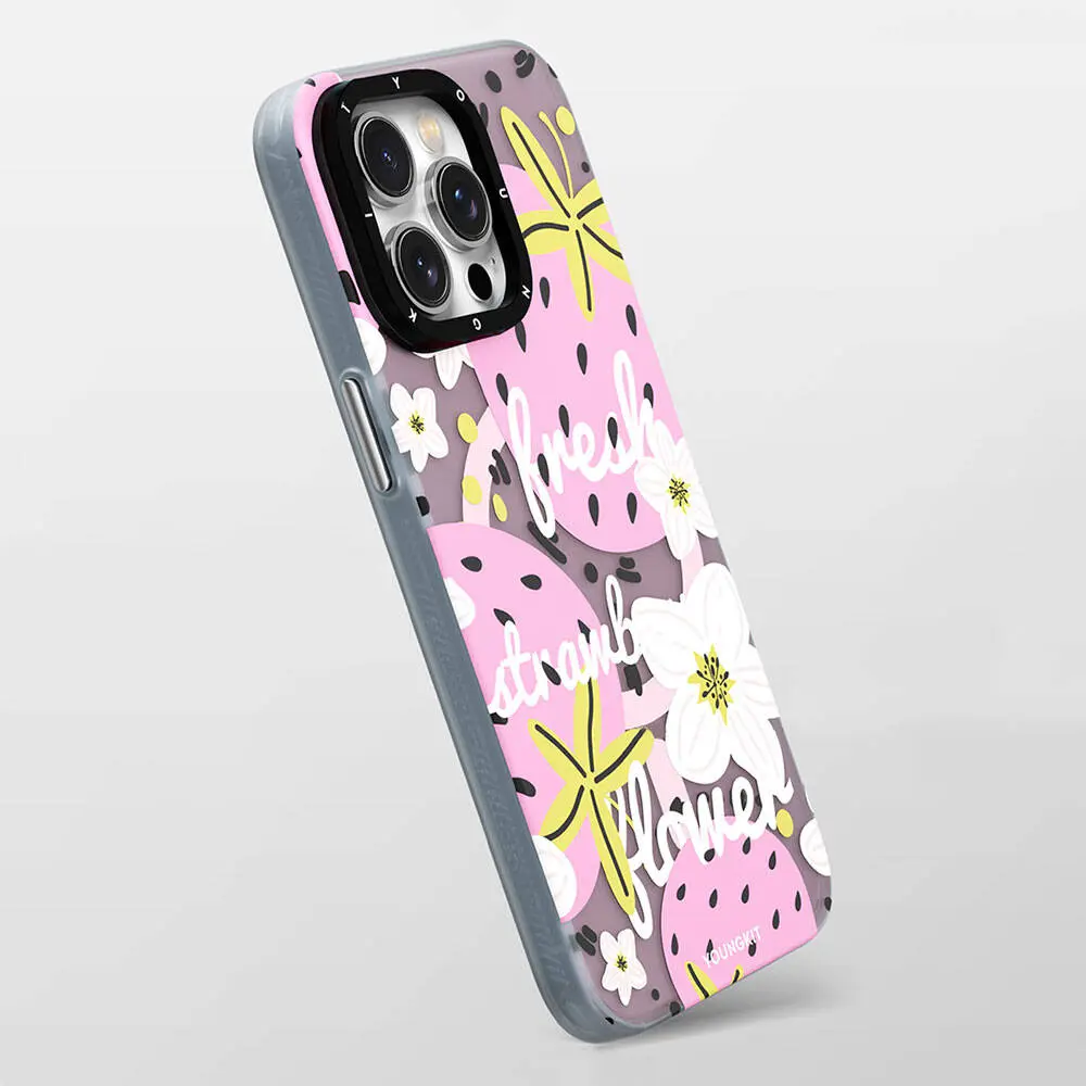 iPhone 15 MagSafe Uyumlu Yaz Meyvesi Desenli Kılıf - Youngkit Fruity Flavour