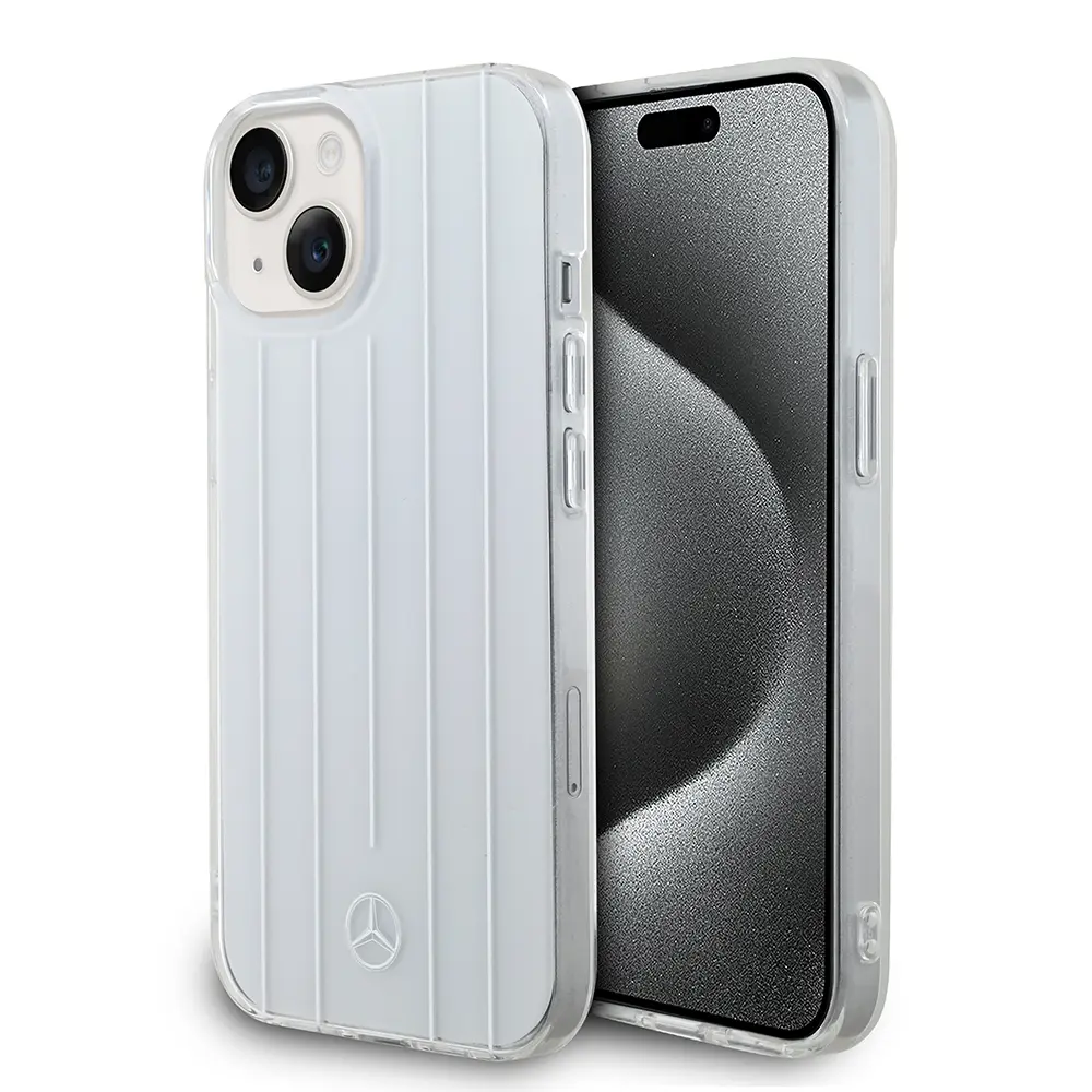 iPhone 15 Uyumlu Paralel Çizgi Desenli Kılıf - Mercedes Benz New Urban 3