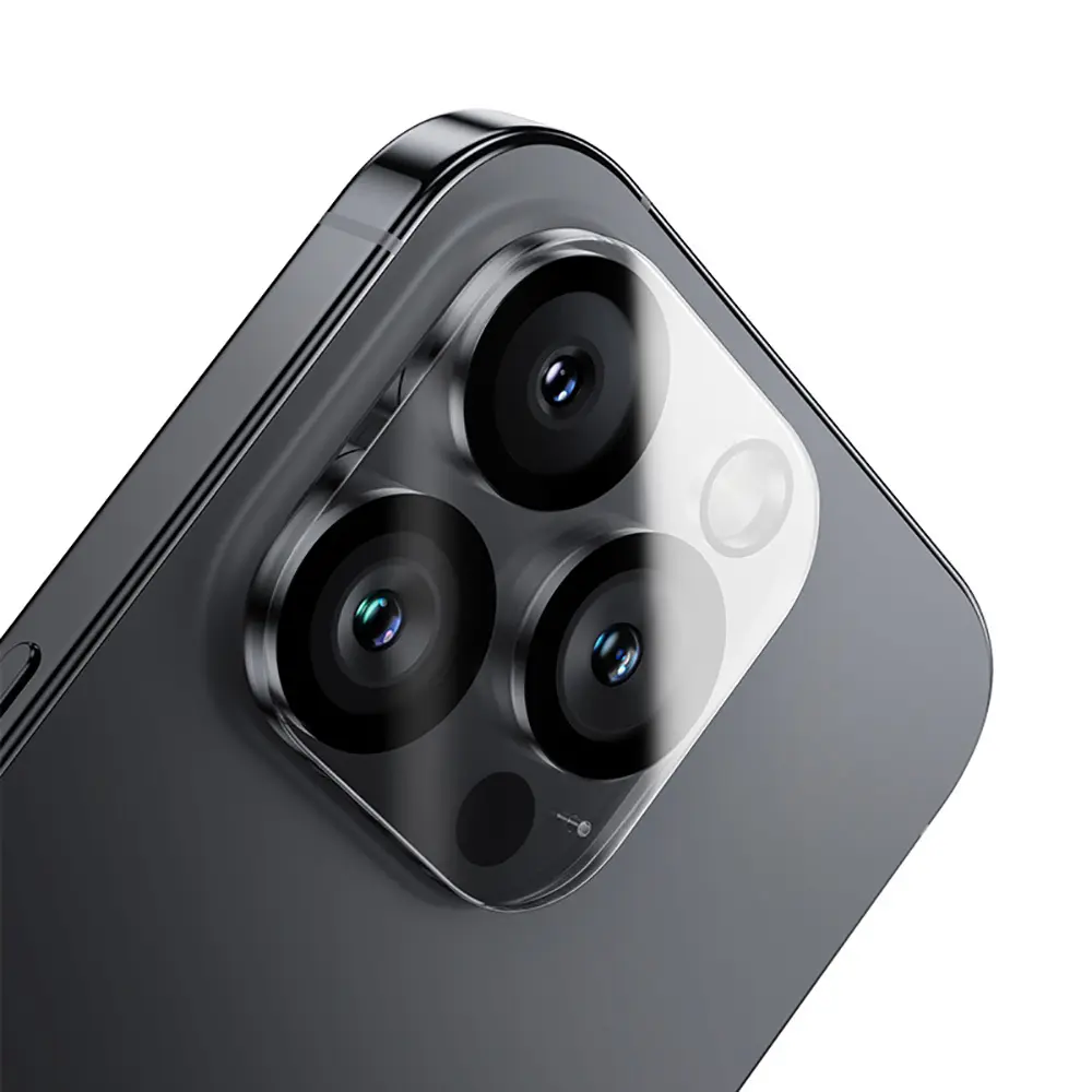 iPhone 15 Plus Kamera Lens Koruyucu, Renkli Metal Tasarım - Benks New KR