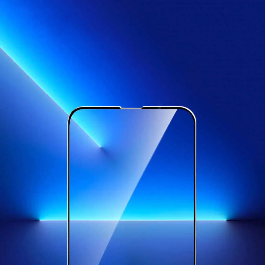 iPhone 15 Plus 5D Tam Kaplama Cam Ekran Koruyucu - Davin