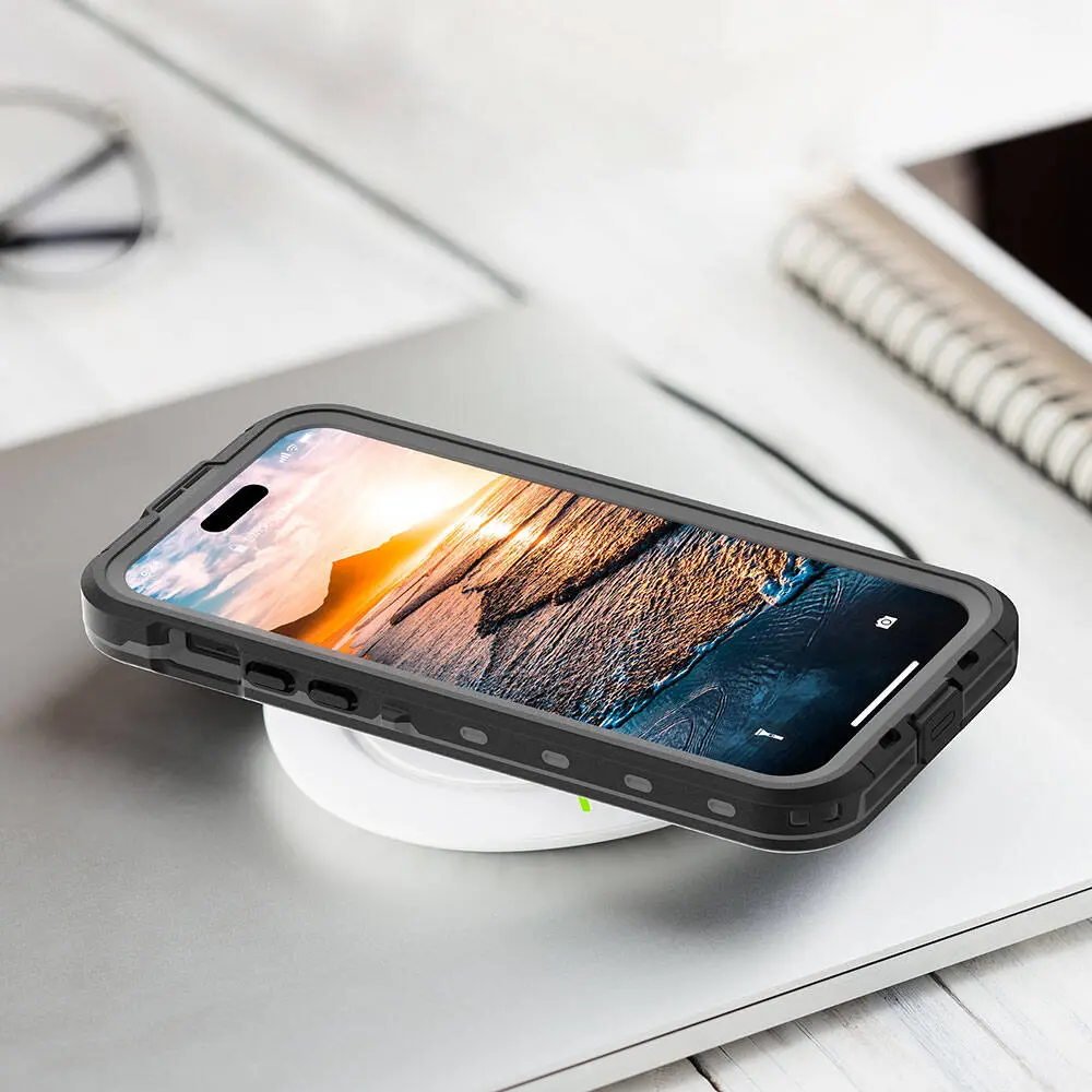 iPhone 15 Plus Su Geçirmez Kılıf, 2 m Su ve Düşme Dayanımı - Zore
