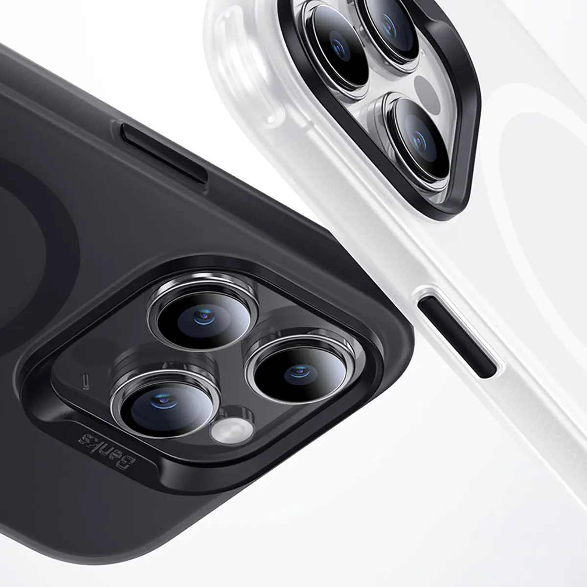 iPhone 15 Plus MagSafe Uyumlu Şeffaf Kılıf - Benks Lucid Armor
