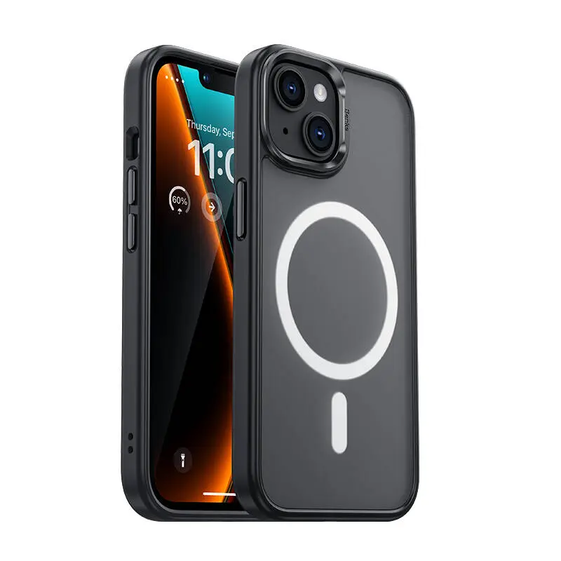 iPhone 15 Plus MagSafe Uyumlu Silikon Kılıf - Benks Mist Protective