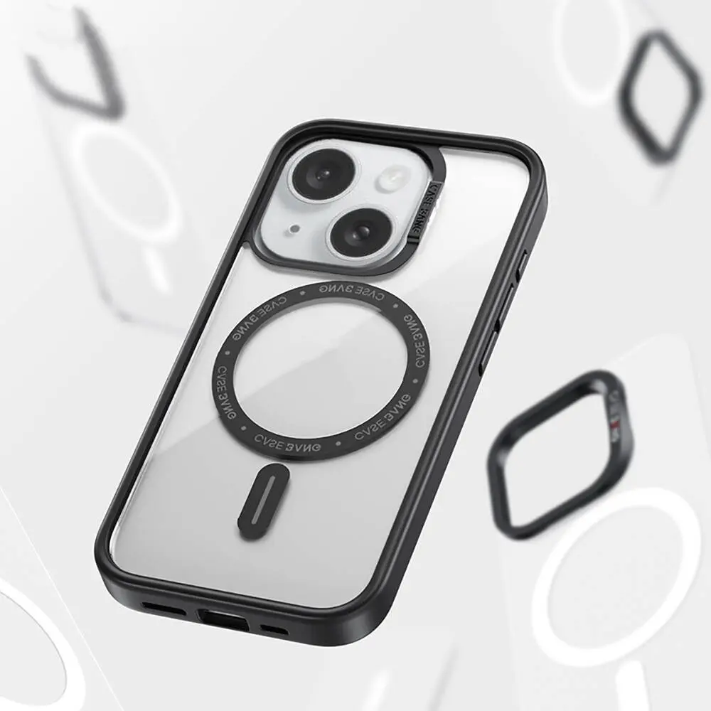 iPhone 15 Plus MagSafe Uyumlu Kılıf - Casebang Body Frame