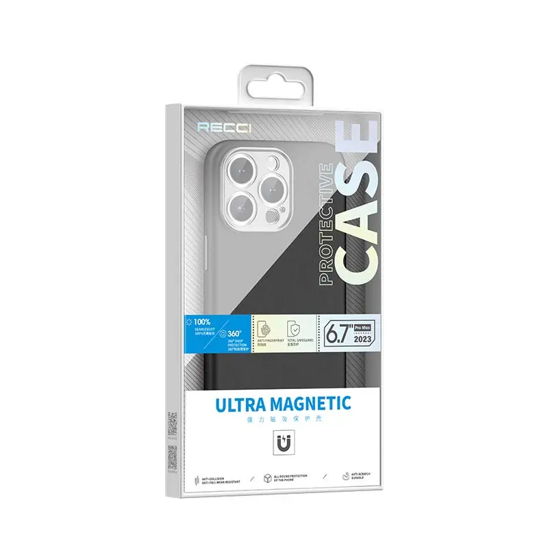 iPhone 15 Plus MagSafe Uyumlu Kamera Korumalı Kılıf - Recci Explore